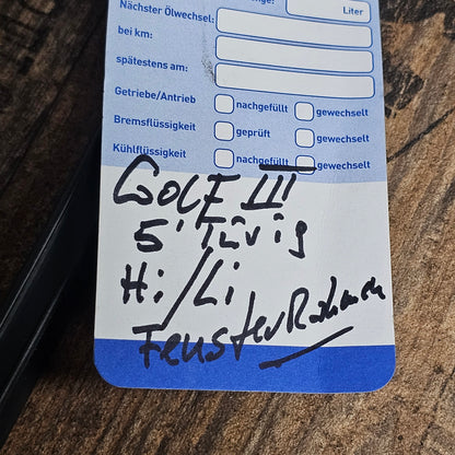 Fensterrahmen Scheibendichtung hinten links VW Golf 3 III 5-Türer – 1H4839431 – gebraucht