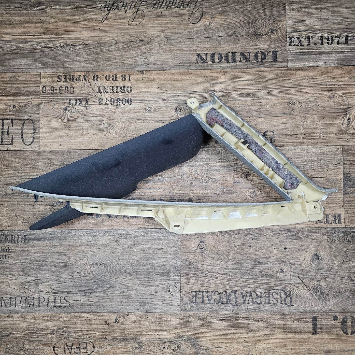 Säulenverkleidung C/D-Säule links oben silber Audi A6 4F 4F5 867 287 - gebraucht