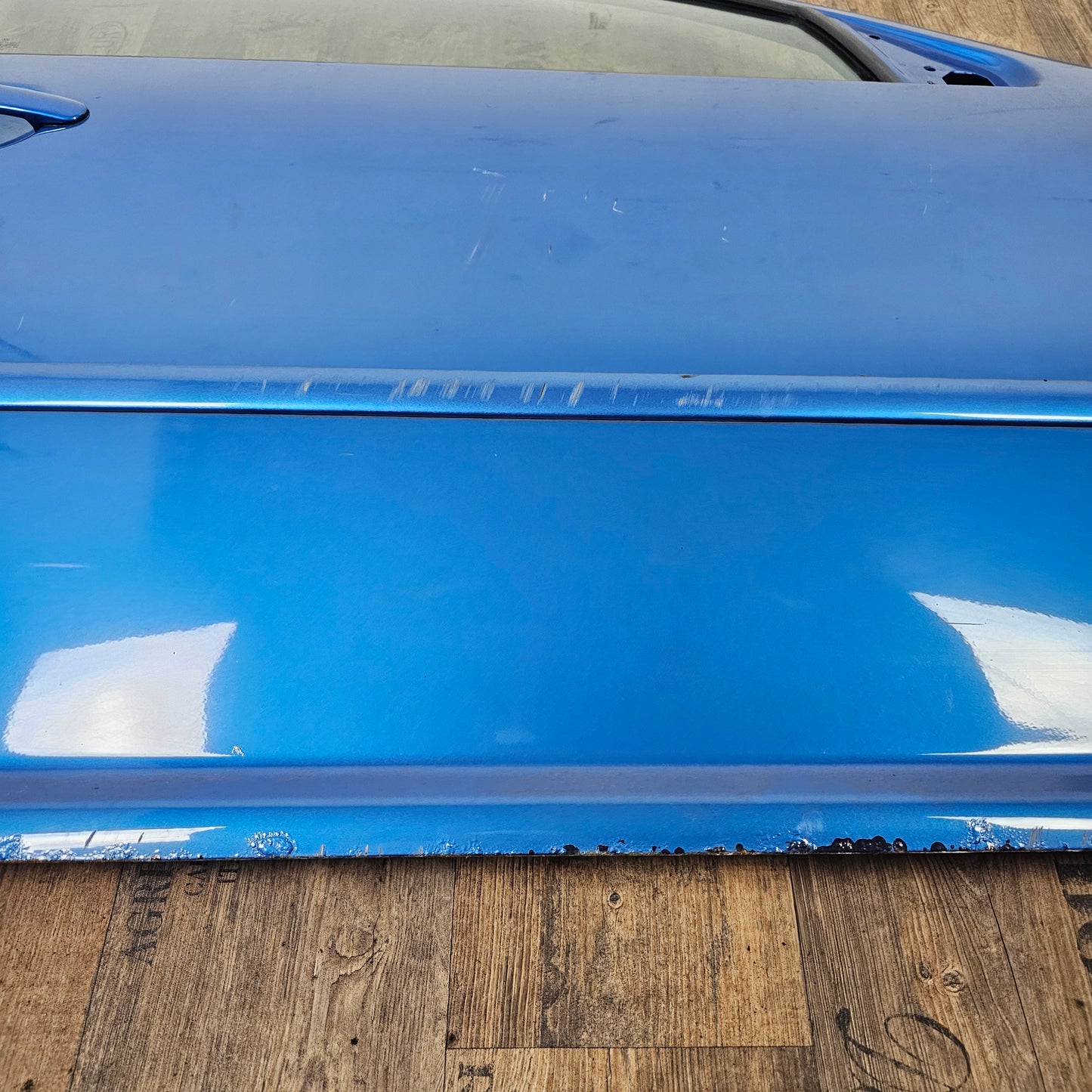 Tür vorne rechts VW Bora 1J2 Blau