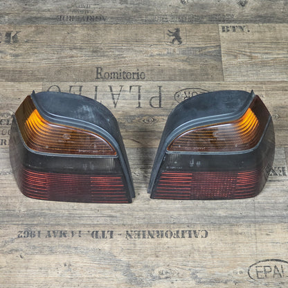 Rückleuchten Set schwarz – 1H6945111B & 1H6945112B – VW Golf 3 – rechts & links – gebraucht