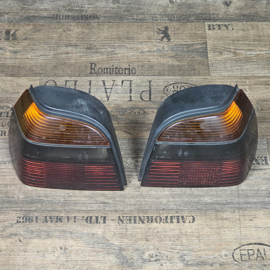 Rückleuchten Set schwarz – 1H6945111B & 1H6945112B – VW Golf 3 – rechts & links – gebraucht