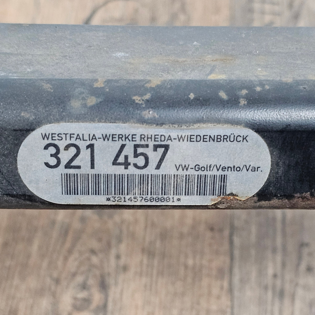 VW Golf IV Bora Vento Variant Original Anhängerkupplung Westfalia 321 457 AHK + Kabelsatz / gebraucht