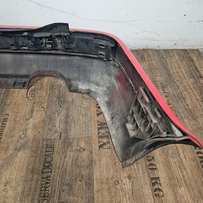 Audi 80 B4 Original Heckstoßstange Stoßfänger hinten 8A0 807 311 A rot gebraucht