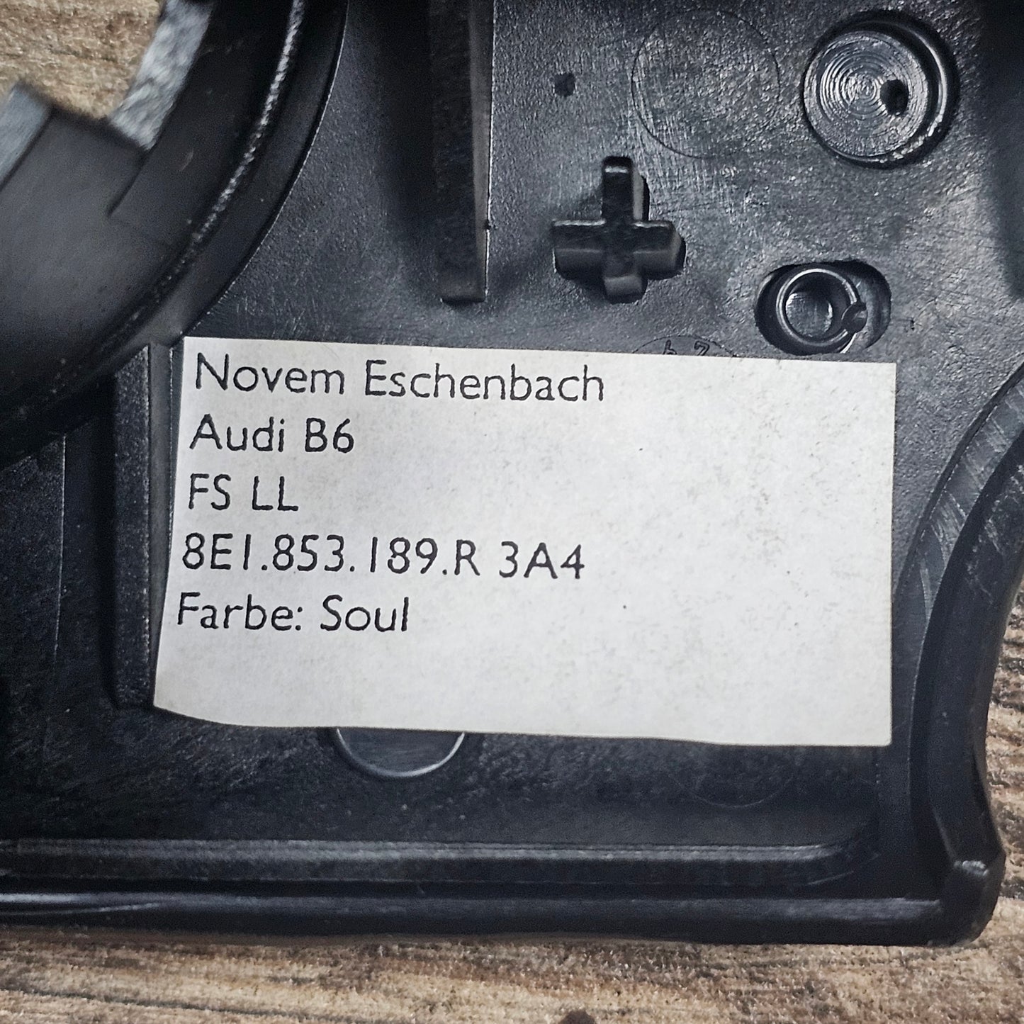 Abdeckung Lichtschalter Audi A4 B7 (8E) Soul 8E1 853 189 - gebraucht