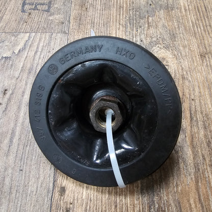 Anschlag Tellerscheibe Stoßdämpfer Gummi schwarz – 357412319B – gebraucht
