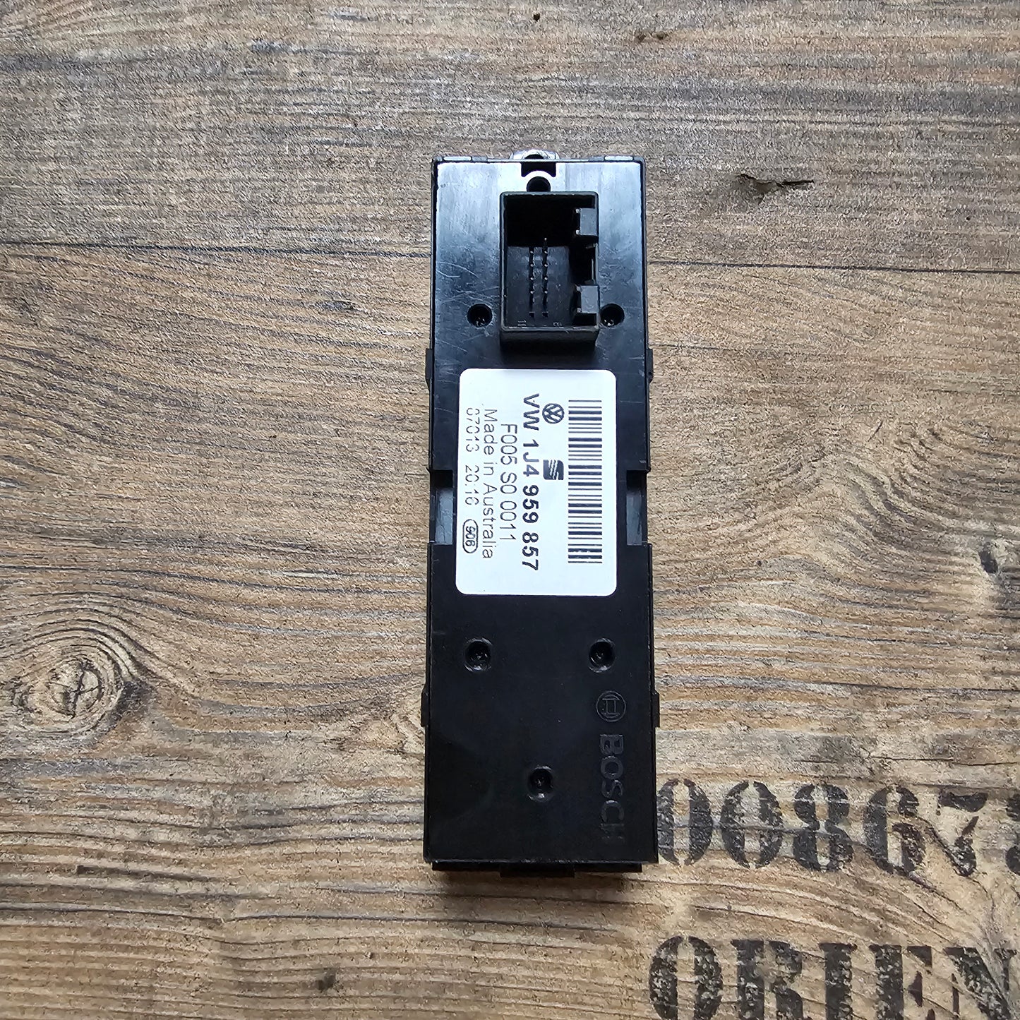 Fensterheberschalter links 1J4959857 VW Golf 4/Bora/Seat/Skoda