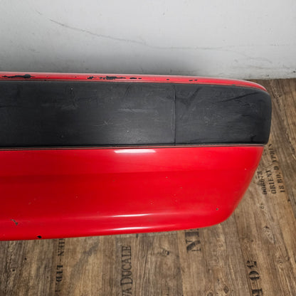 Audi 80 B4 Original Heckstoßstange Stoßfänger hinten 8A0 807 311 A rot gebraucht
