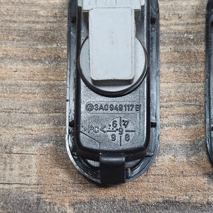 2x Seitenblinker schwarz – 3A0949117B – VW. Neuwertig, (Lagerauflösung)
