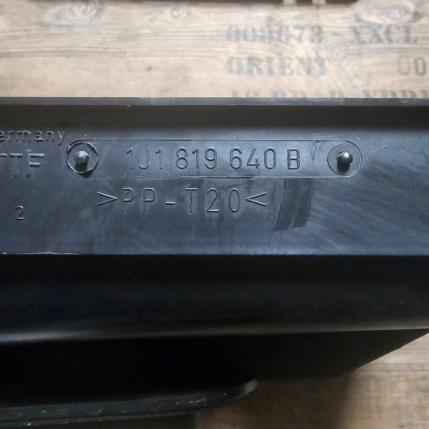 Innenraumluftfilterhalterung + Rahmen VW Golf 4/Bora 1J1819640B / 1J1819638