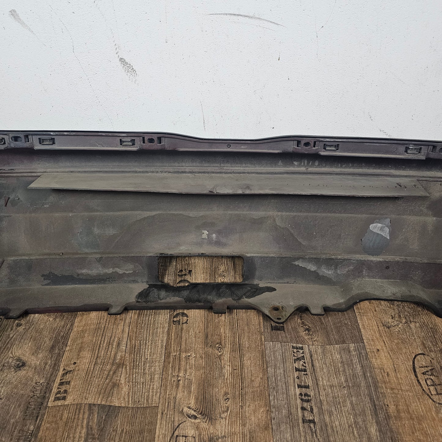 VW Golf 3 III Original Heckstoßstange Stoßfänger hinten 1H6 807 417 LC6P Dragongrün Perleffekt gebraucht