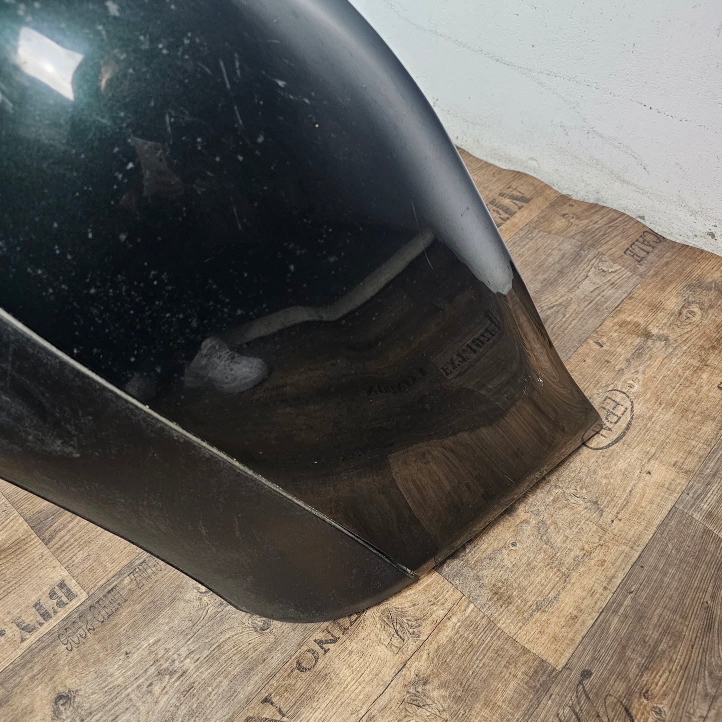 Audi A4 B5 8E Limo Heckstoßstange Stoßfänger hinten 8D0 807 521 LY6P Ragusagrün gebraucht