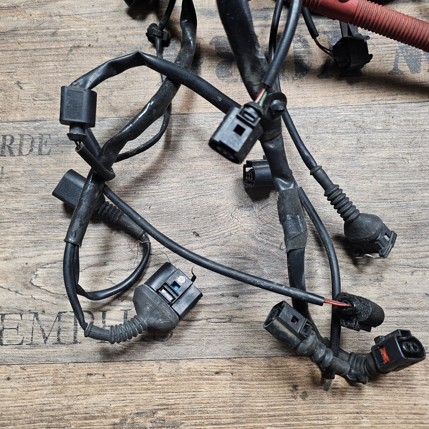 Motorkabelbaum / Kabelbaum Motor Audi A4 B6 2.4 V6 BDV Automatik 8E1 971 072 LR - gebraucht