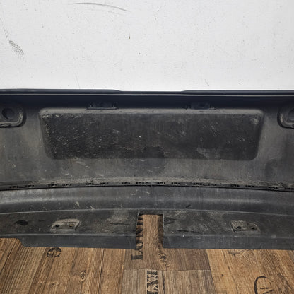 VW Golf 4 IV Original Heckstoßstange Stoßfänger hinten Heckschürze 1J6807417 gebraucht / LC7U Beech Grey Metallic