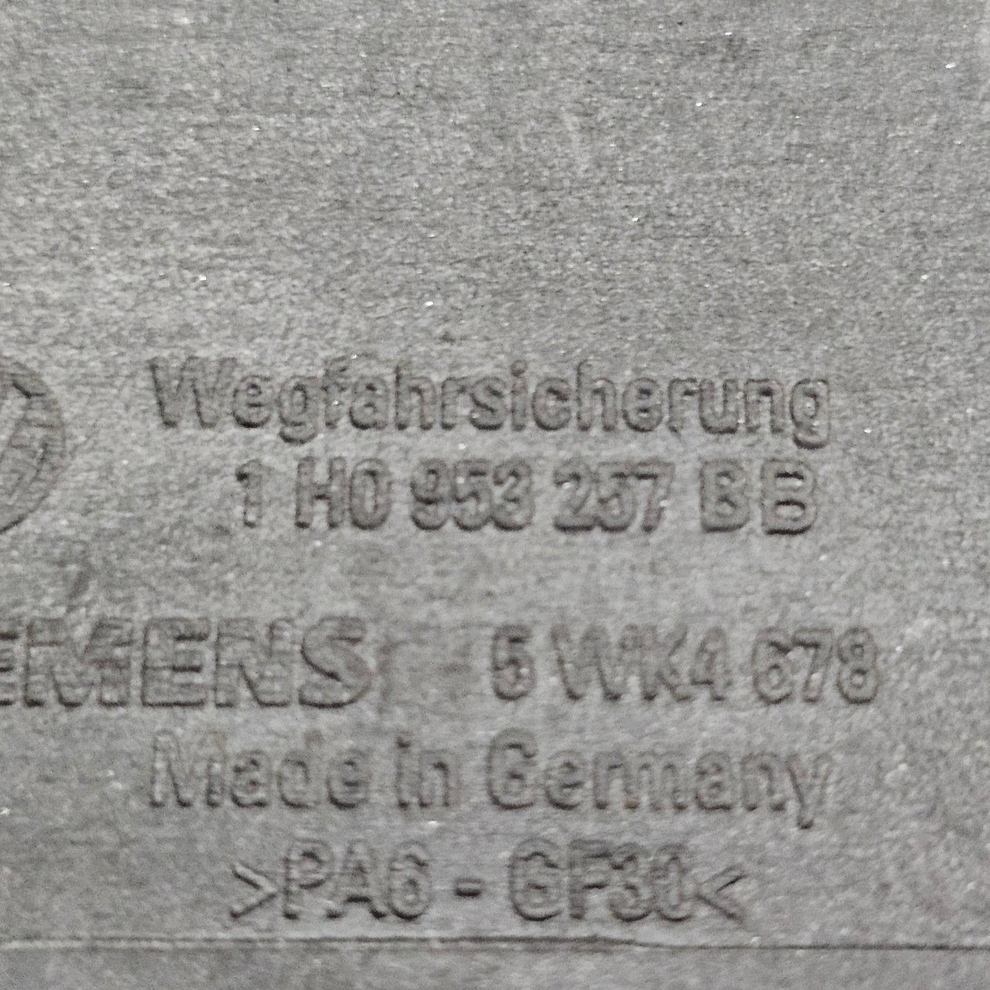 Wegfahrsicherung Steuergerät VW Golf 3 / Passat 35i – 1H0953257B – gebraucht