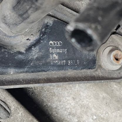 Audi A4 B5 8E Limo Heckstoßstange Stoßfänger hinten 8D0 807 521 LY6P Ragusagrün gebraucht