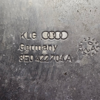 Abschirmblech Lenkgetriebe rechts Audi A4 S4 RS4 B6 B7 8E 8E0422704B