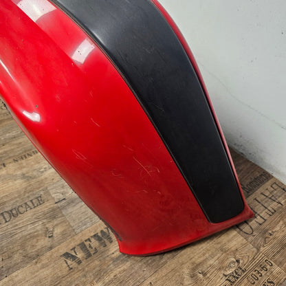 Audi 80 B4 Original Heckstoßstange Stoßfänger hinten 8A0 807 311 A rot gebraucht