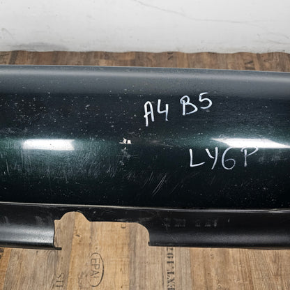 Audi A4 B5 8E Limo Heckstoßstange Stoßfänger hinten 8D0 807 521 LY6P Ragusagrün gebraucht