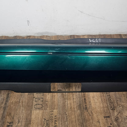 VW Golf 3 III Original Heckstoßstange Stoßfänger hinten 1H6 807 417 LC6P Dragongrün Perleffekt gebraucht