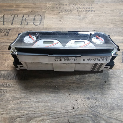 Tacho Kombiinstrument VW Golf 3 / Cabrio / Vento – 1H0919865A – gebraucht
