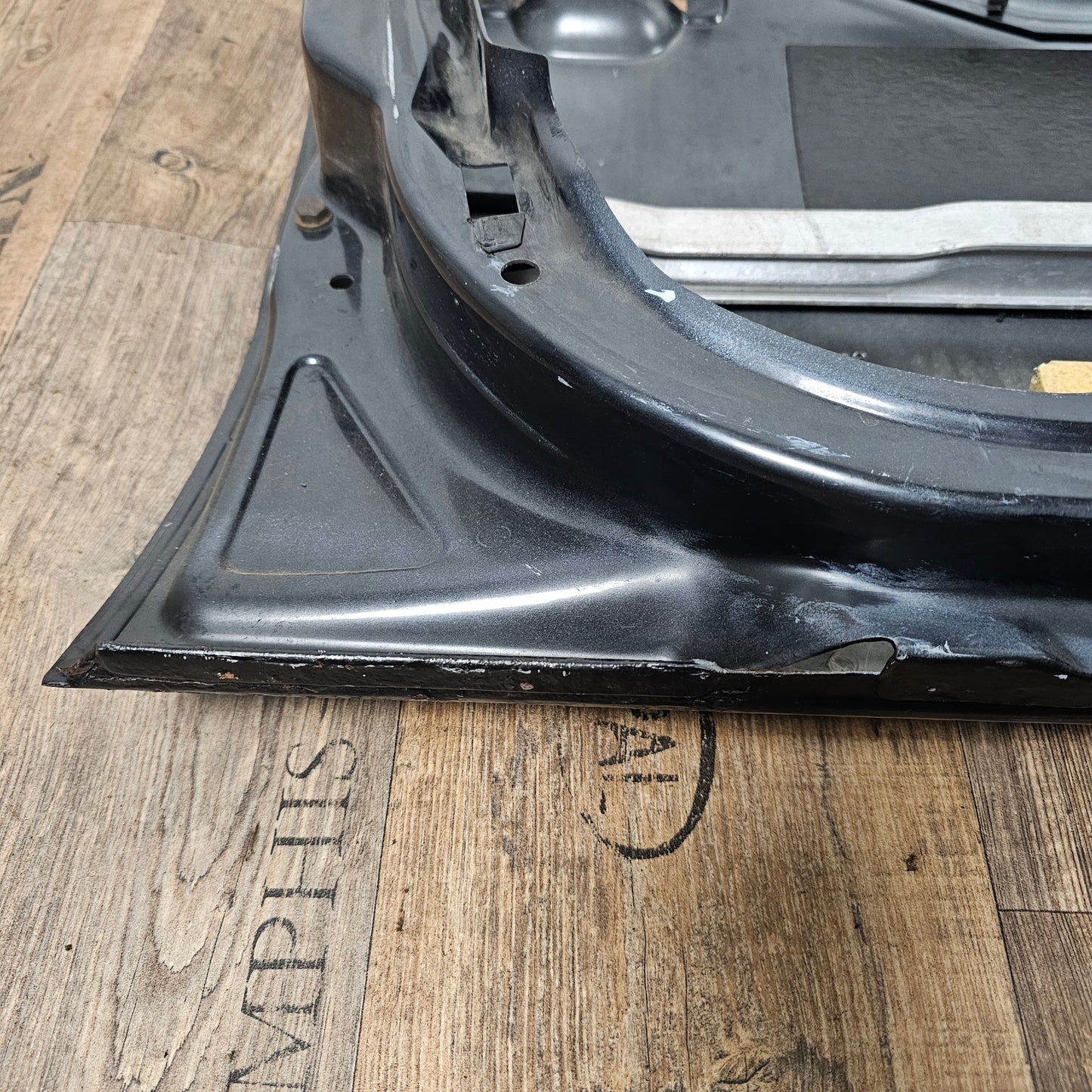 Tür vorne links Audi A4 B5 8E LZ9U Vulkanschwarz Perleffekt