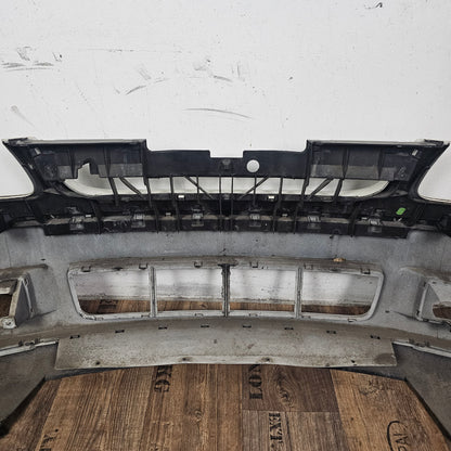 VW Polo 6N2 Original Stoßstange vorne Stoßfänger 6N2 807 221 H weiß gebraucht