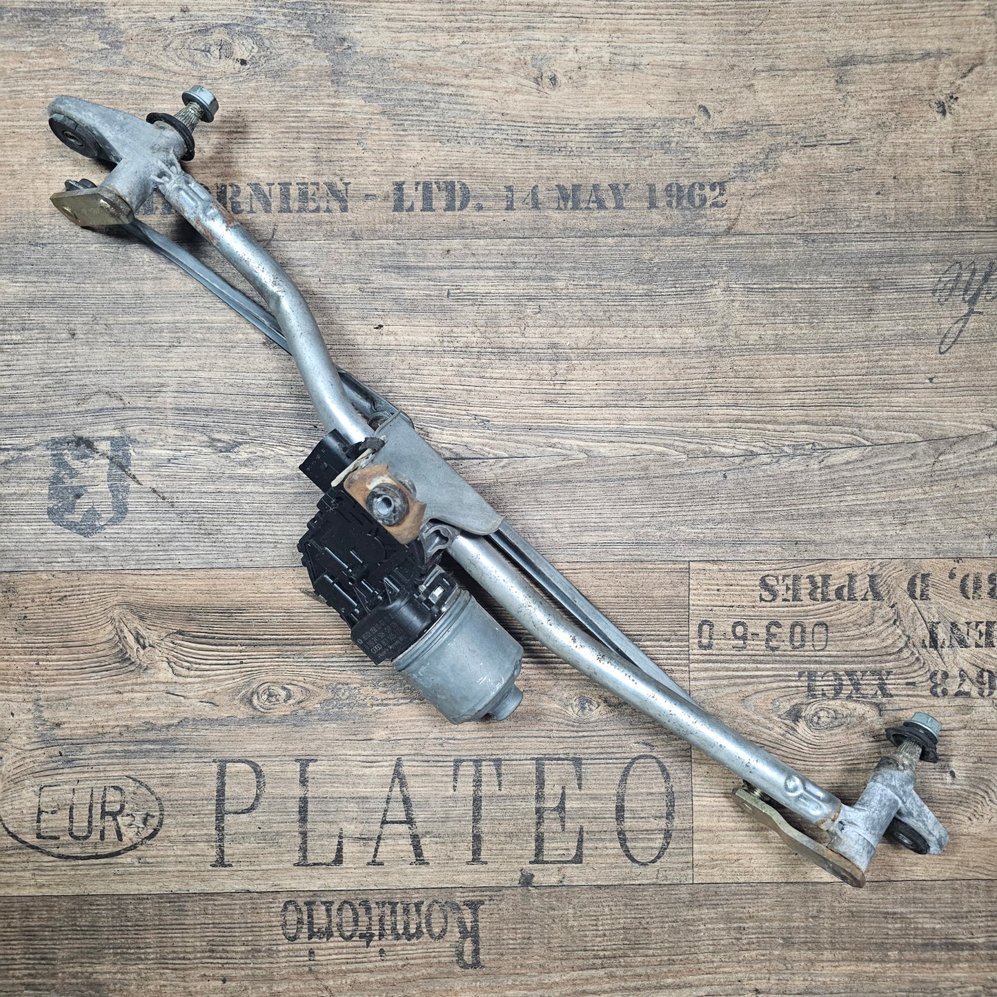 Scheibenwischermotor mit Gestänge Audi A4 B6 (8E) 8E1 955 119 - gebraucht