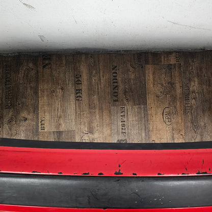 Audi 80 B4 Original Heckstoßstange Stoßfänger hinten 8A0 807 311 A rot gebraucht