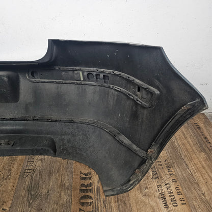 VW Golf 4 IV Original Heckstoßstange Stoßfänger hinten Heckschürze 1J6807417 gebraucht / LC7U Beech Grey Metallic