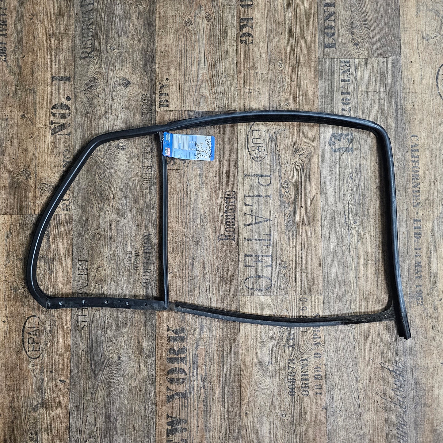 Fensterrahmen Scheibendichtung hinten links VW Golf 3 III 5-Türer – 1H4839431 – gebraucht