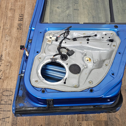Tür hinten rechts VW Bora 1J2  Blau