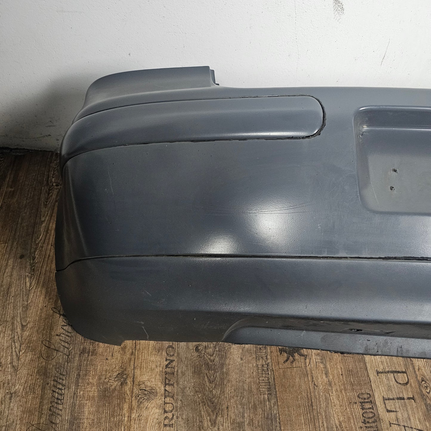 VW Golf 4 IV Original Heckspoiler unten Stoßstange hinten 1J6 807 521 gebraucht / Marine Grau