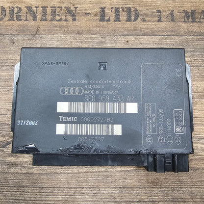 Komfortsteuergerät Audi A4 B6/B7 8E0 959 433 AR - gebraucht