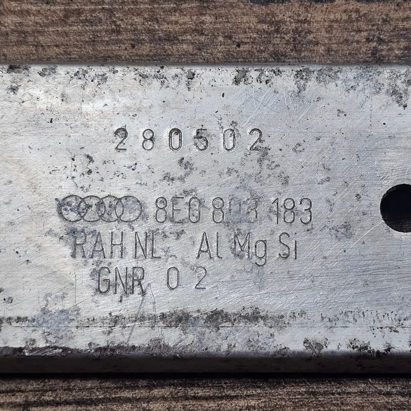 Unterfahrschutz Audi A4 B7 8E 8E0803183