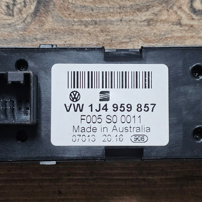Fensterheberschalter links 1J4959857 VW Golf 4/Bora/Seat/Skoda