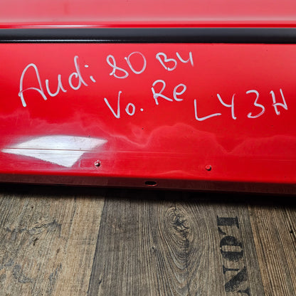 Tür vorne rechts Audi 80 B4 Typ89 Limo Avant LY3H Laserrot