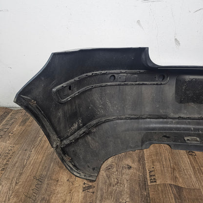 VW Golf 4 IV Original Heckstoßstange Stoßfänger hinten Heckschürze 1J6807417 gebraucht / LC7U Beech Grey Metallic