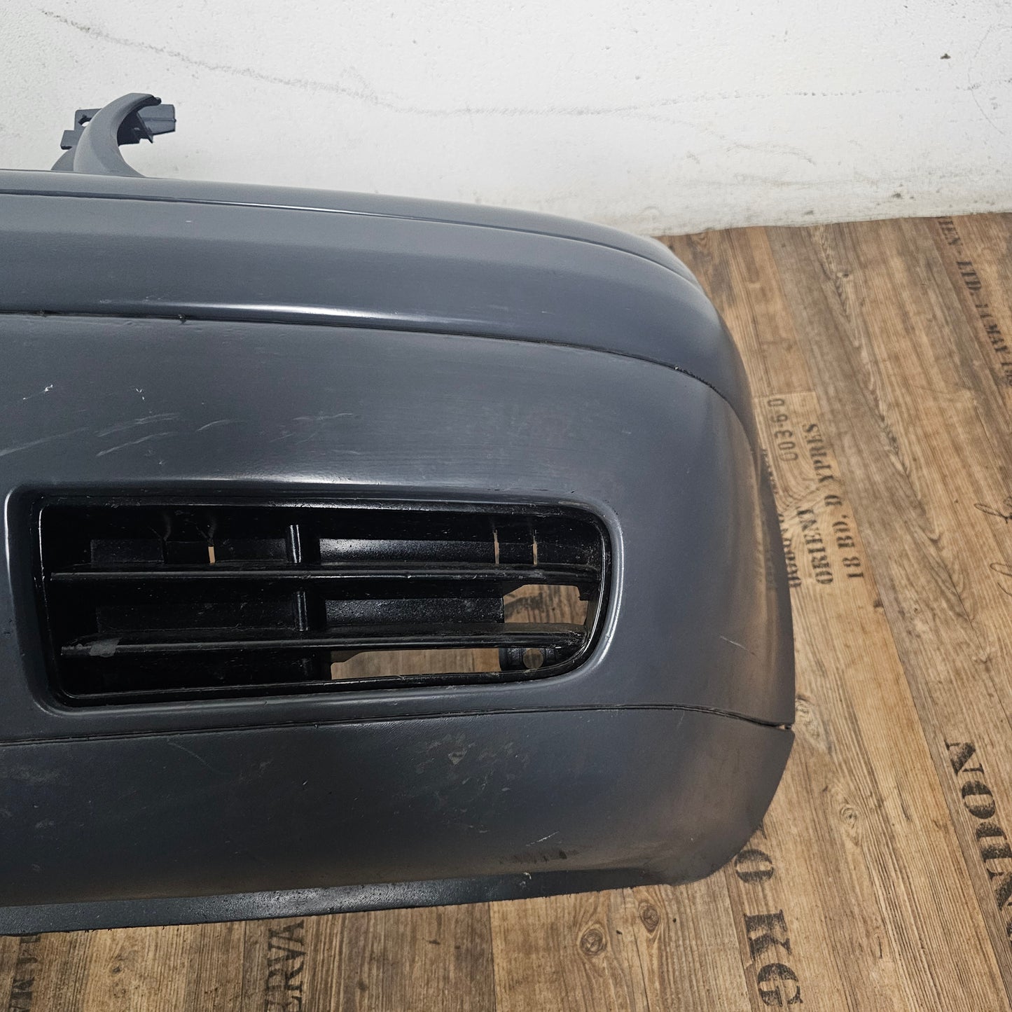 VW Golf 4 IV Frontstoßstange Stoßfänger vorne 1J0 805 903 gebraucht / Marine Grau